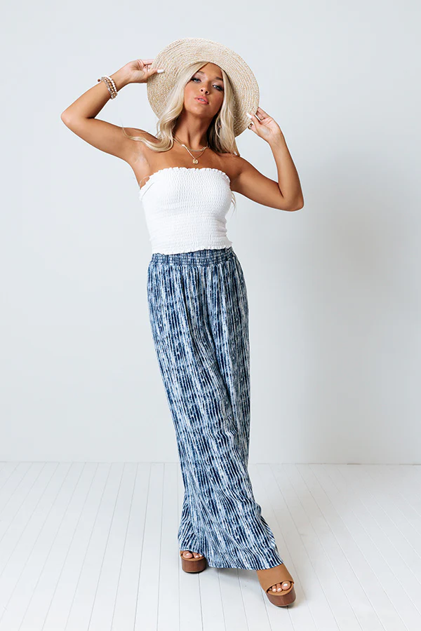 20-21 Malibu Cruise Stripe Pants In Blue