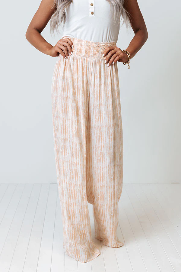 20-22 Malibu Cruise Stripe Pants In Peach - Image 3