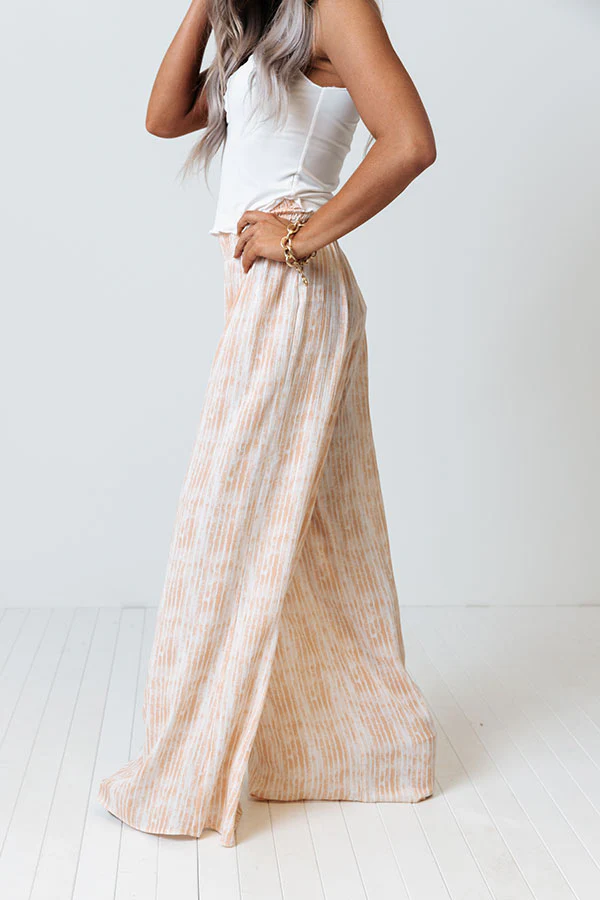 20-22 Malibu Cruise Stripe Pants In Peach - Image 4