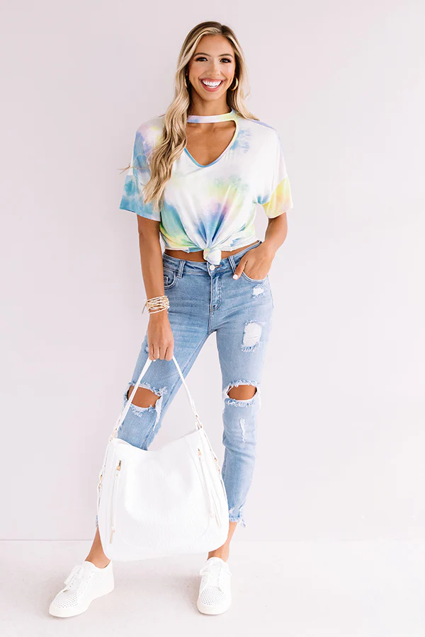 Malibu Roadtrip Tie Dye Shift Tee - Image 2