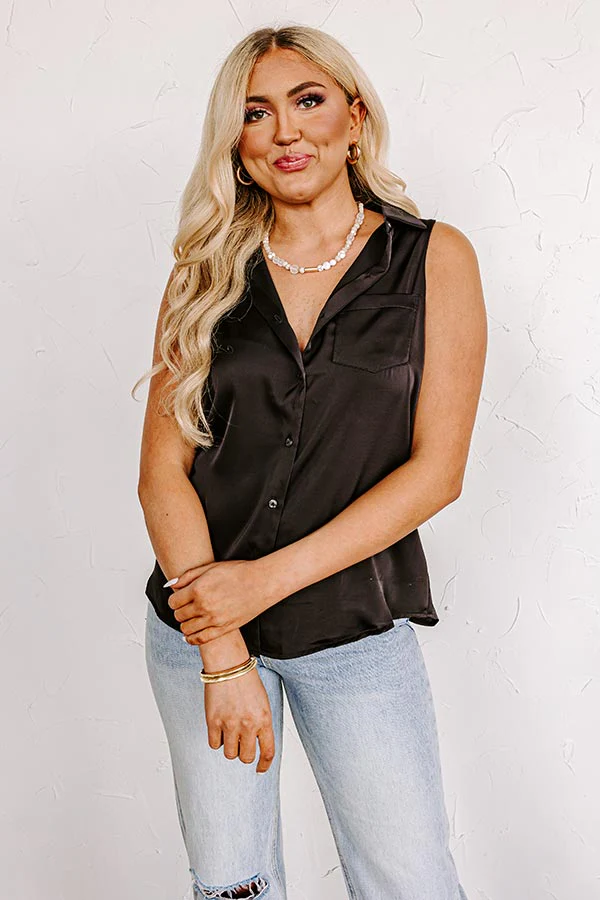 Martini Nights Shift Top In Black - Image 2