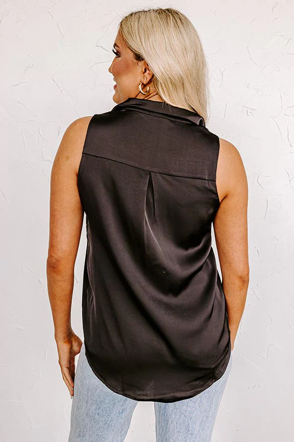 Martini Nights Shift Top In Black - Image 3