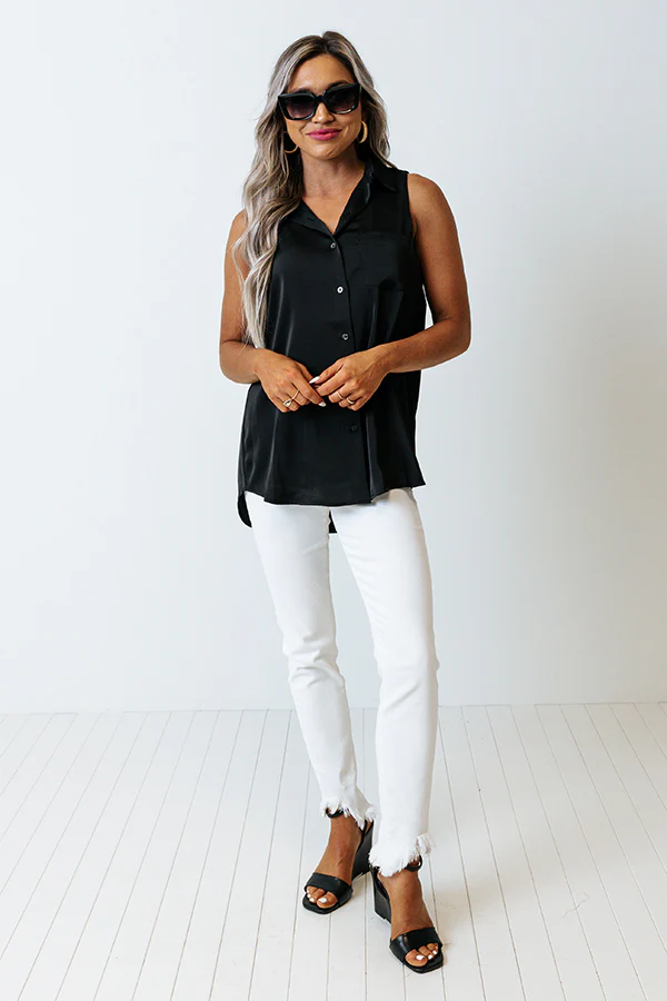 Martini Nights Shift Top In Black - Image 7