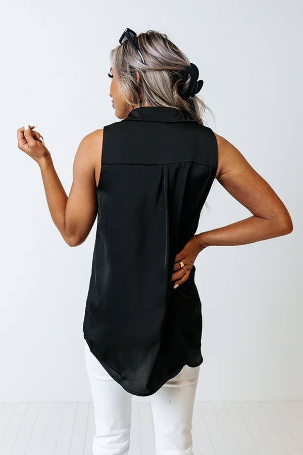 Martini Nights Shift Top In Black - Image 8