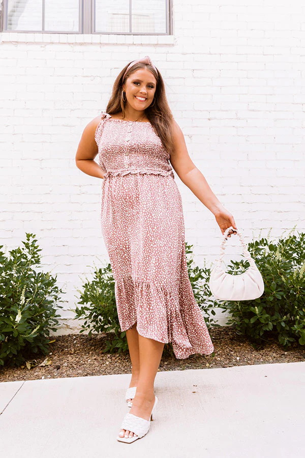 Maya Riviera Smocked Midi Curves - Image 2