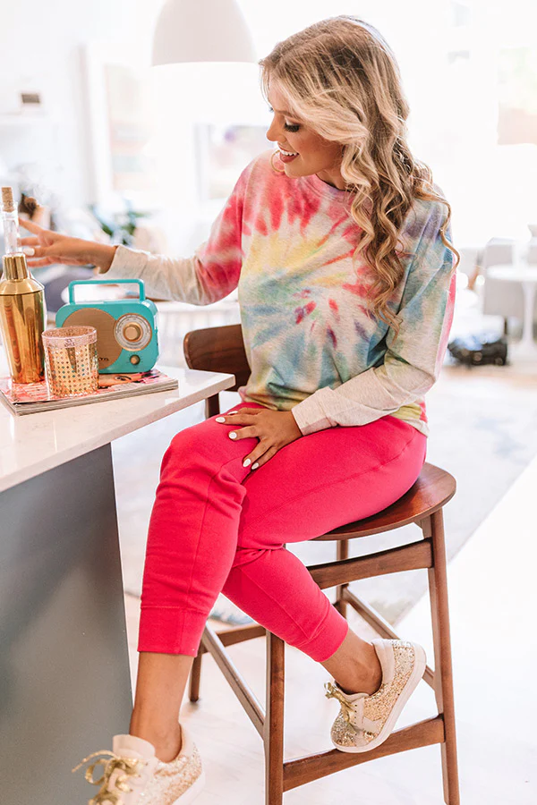 Meant For More Tie Dye Tee in Birch - Image 3