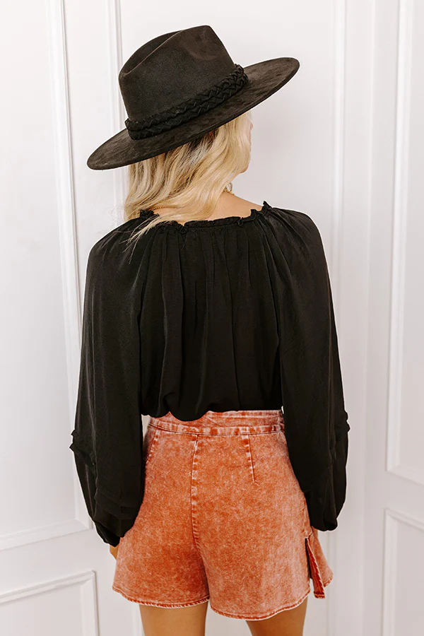 Midtown Mod Bodysuit In Black - Image 4