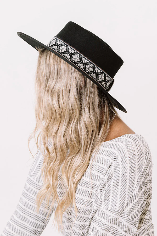 Modern Cabin Wool Stiff Brim Fedora - Image 3