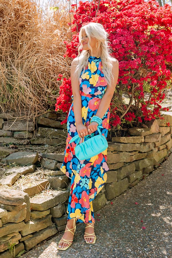 Neon Lights High Waist Floral Pants - Image 9
