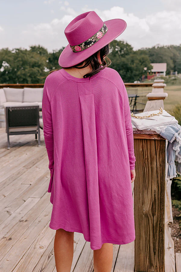 New Chapter Tunic Dress In Pink - Image 4