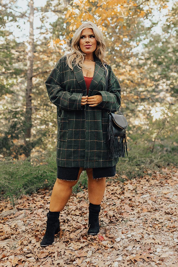 Oak & Maple Plaid Coat Curves - Image 3