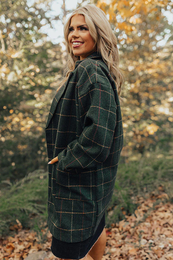 Oak & Maple Plaid Coat Curves - Image 5