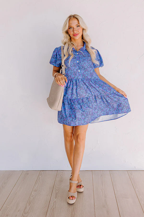 Ojai Afternoon Floral Mini Dress - Image 2