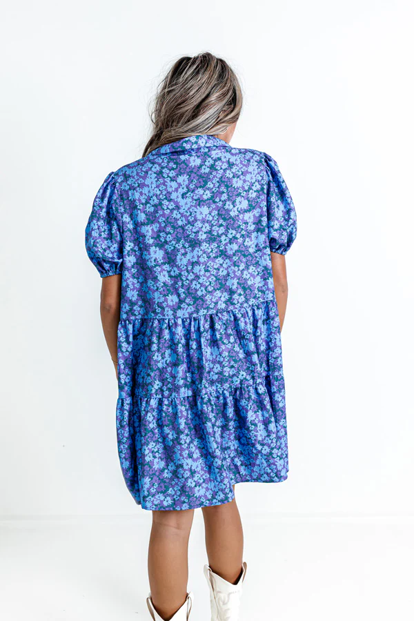 Ojai Afternoon Floral Mini Dress - Image 9