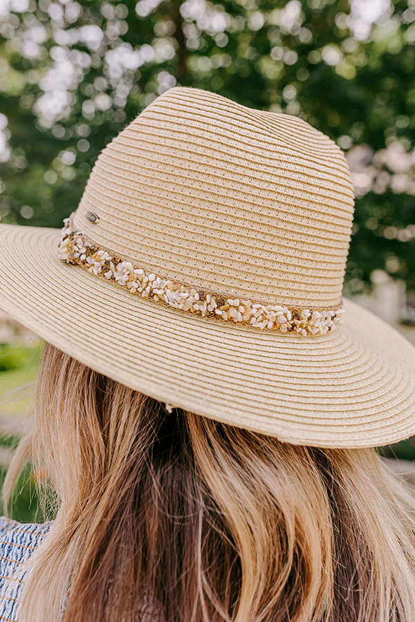 Out For Brunch Woven Hat In Natural - Image 3