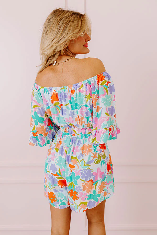 Paradise Found Floral Romper - Image 3