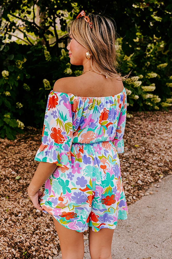 Paradise Found Floral Romper - Image 6