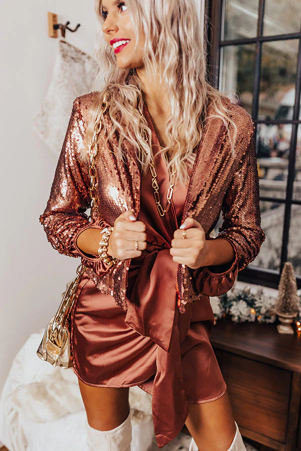 Path To Party Sequin Blazer - Image 2