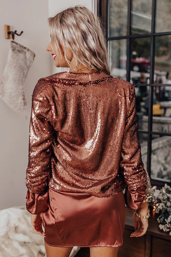 Path To Party Sequin Blazer - Image 4