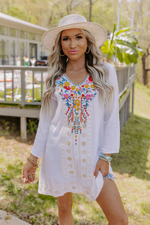 Patio Preferred Embroidered Tunic - Image 3