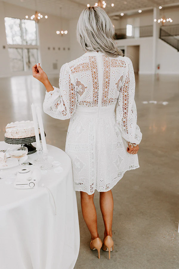 Peaceful And Pretty Mini Dress - Image 5