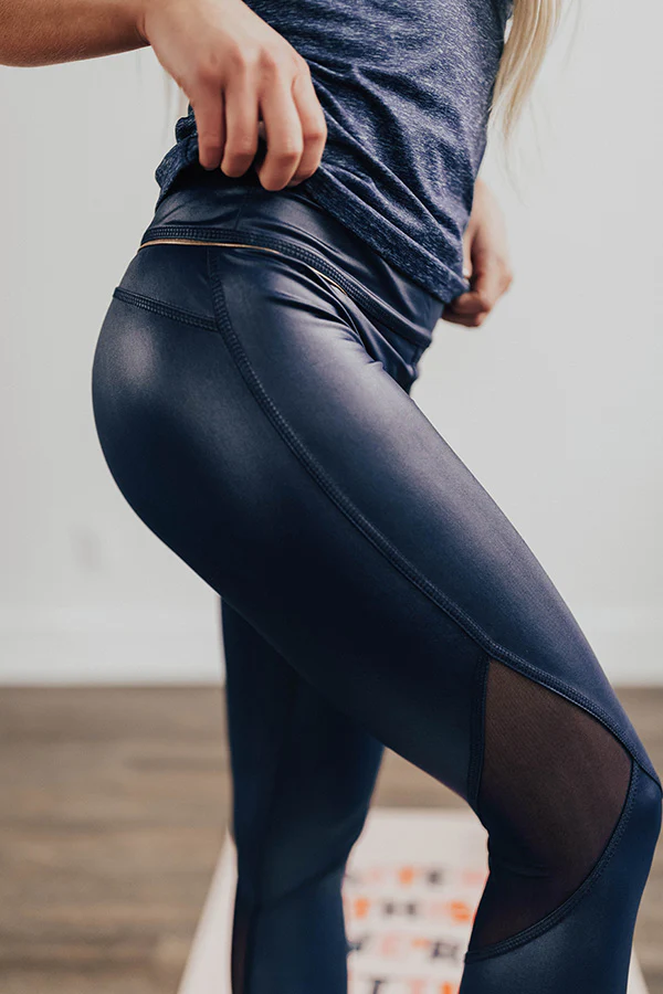 Pep In Your Step Midrise Faux Leather Legging - Image 7