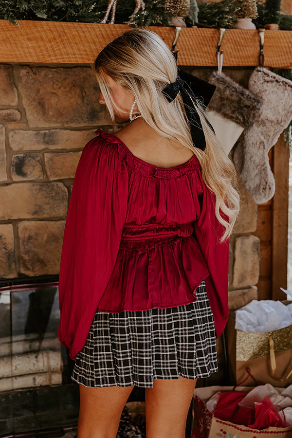 Perfect Soiree Ruffle Top - Image 6