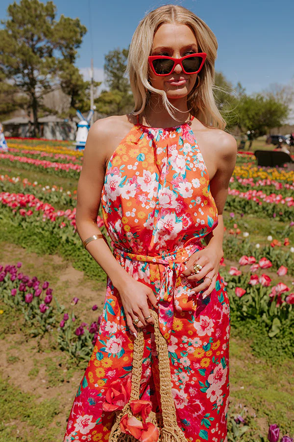 Pics Of Paradise Floral Jumpsuit - Image 5