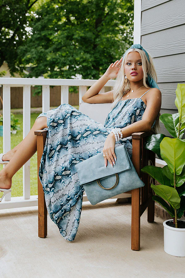 Playa Del Perfection Snake Print Maxi - Image 2