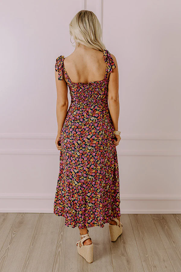 Plenty Of Sunshine Floral Midi - Image 3