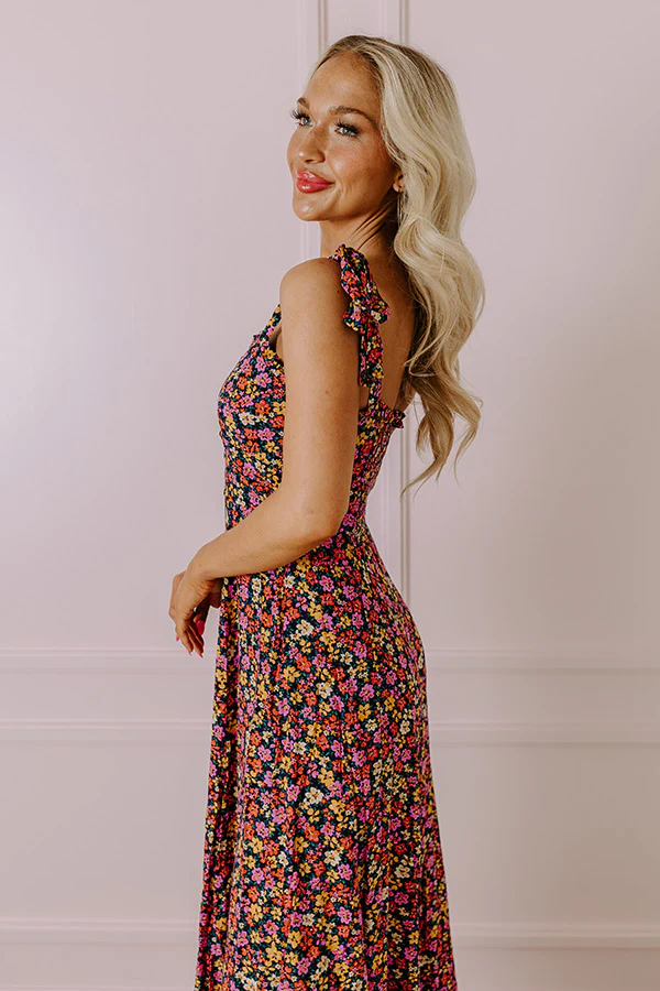 Plenty Of Sunshine Floral Midi - Image 4