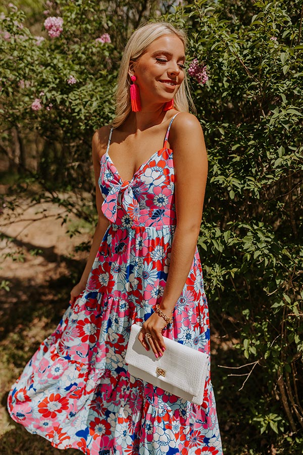 Pretty And Pleasant Floral Midi - Image 5