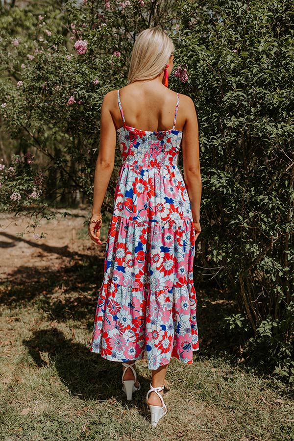 Pretty And Pleasant Floral Midi - Image 9