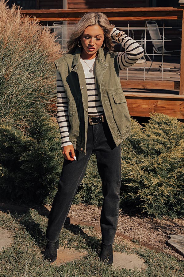 Promising Smile Denim Vest - Image 2