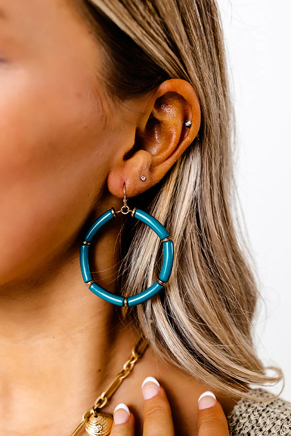 Pushing Limits Hoops Earrings - Image 2