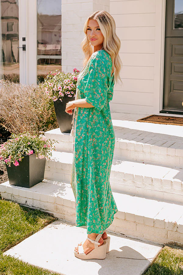 Retreat Yourself Midi In Jade - Image 3