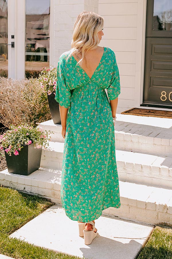 Retreat Yourself Midi In Jade - Image 4