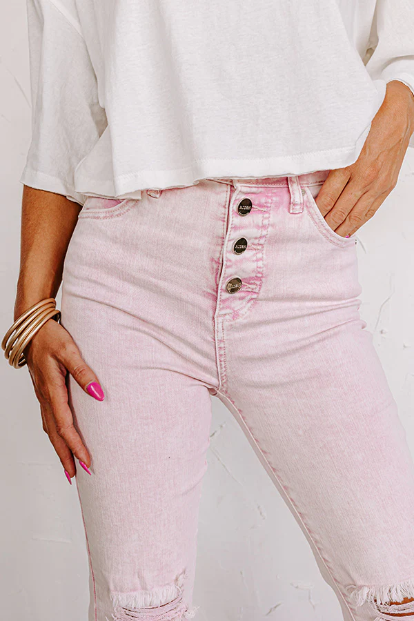 Risen The Alondra High Waist Distressed Jean - Image 7