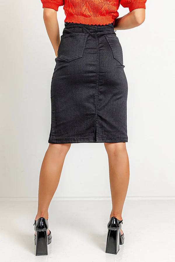 Risen The Juliette Denim Skirt - Image 4