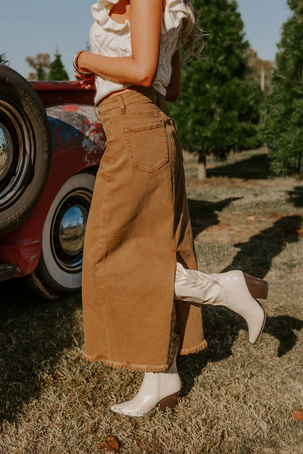 Risen The Raleigh Denim Skirt - Image 3