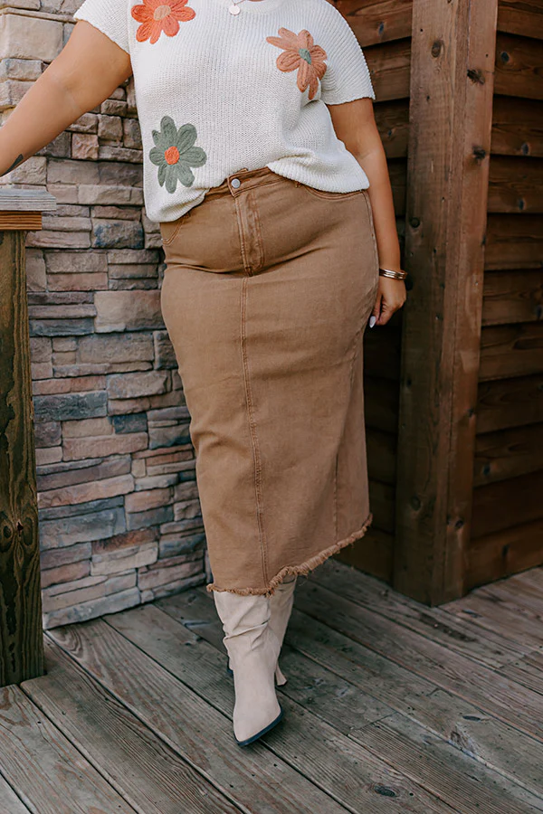 Risen The Raleigh Denim Skirt Curves - Image 2