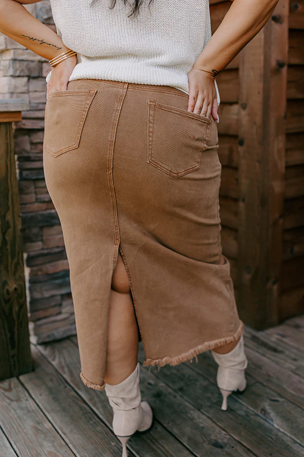 Risen The Raleigh Denim Skirt Curves - Image 3