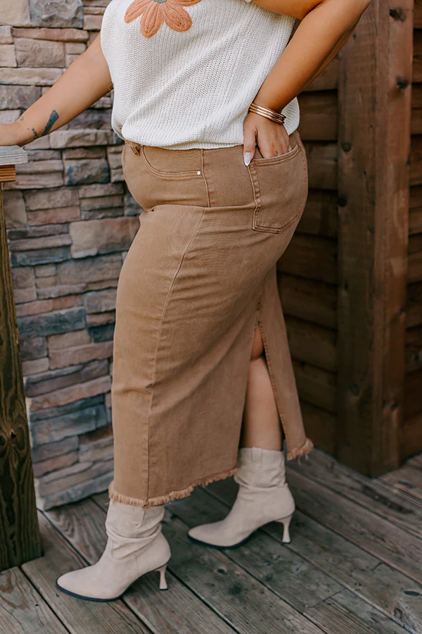 Risen The Raleigh Denim Skirt Curves - Image 4