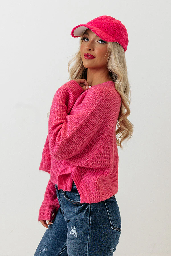 River Run Waffle Knit Sweater - Image 5
