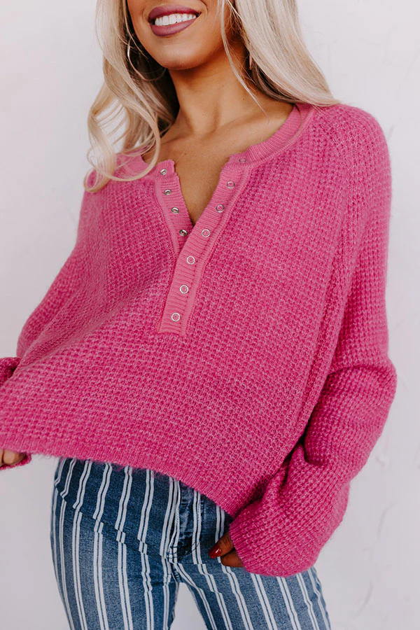 River Run Waffle Knit Sweater - Image 9