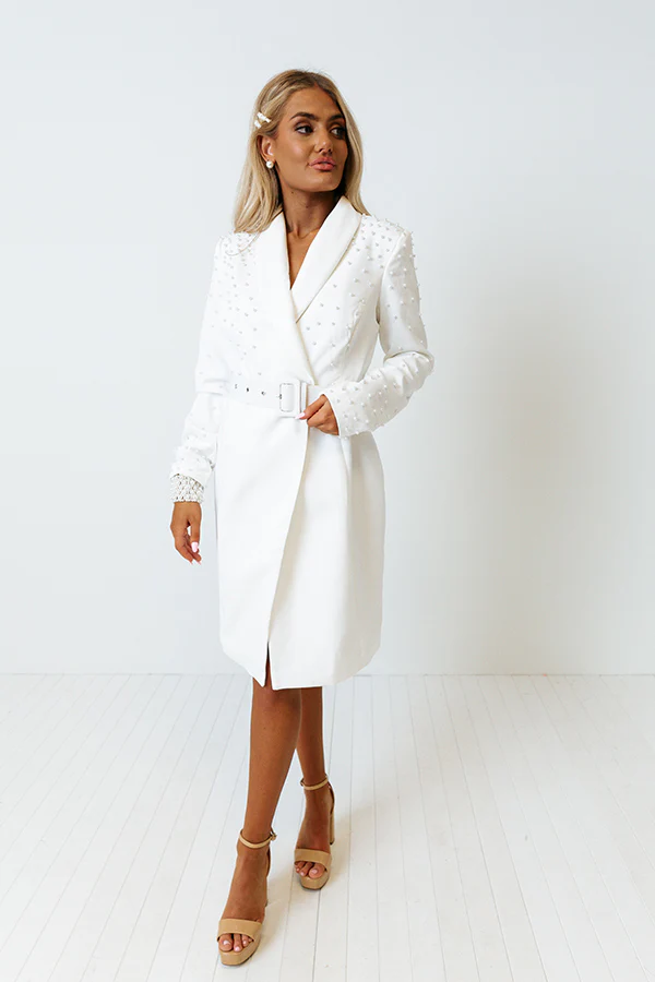 Romantic Bliss Blazer Dress - Image 7