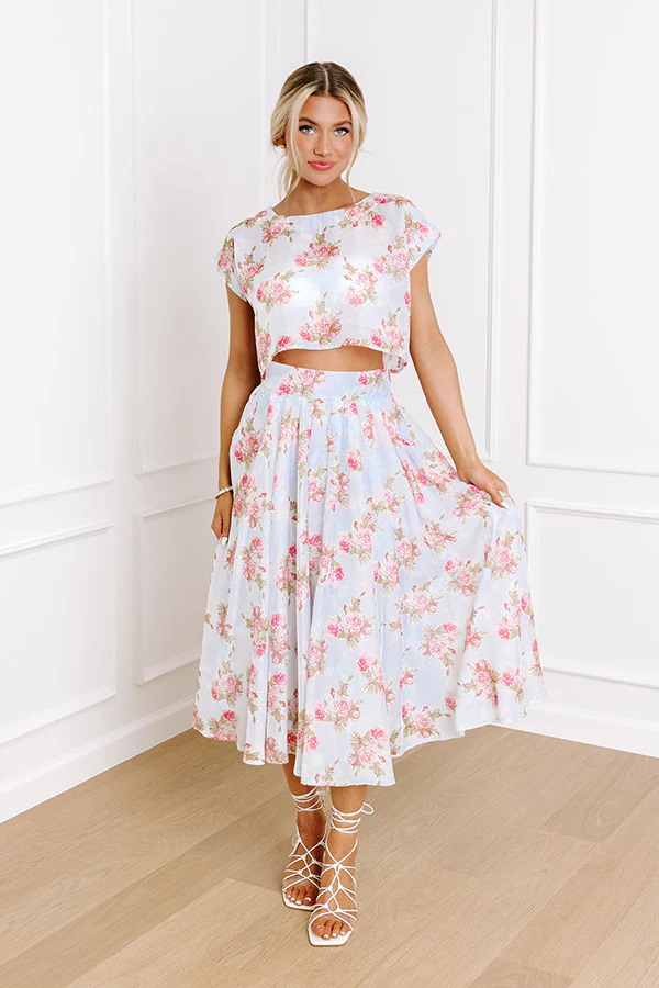 Rose Garden Crop Top - Image 5