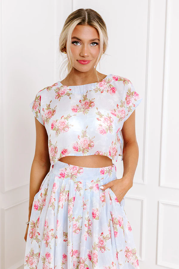 Rose Garden Crop Top - Image 6