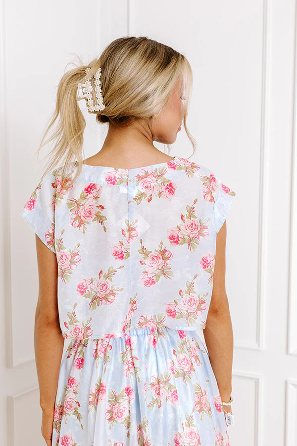 Rose Garden Crop Top - Image 8