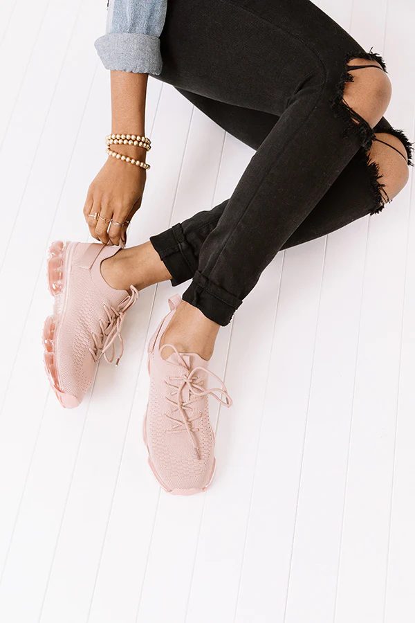 Running Free Sneaker In Blush - Image 2